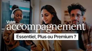 Miniature : Votre niveau d'accompagnement Studi | Essentiel . Plus . Premium