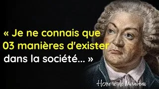 Miniature : Ces phrases de Mirabeau semblent parler directement de notre époque
