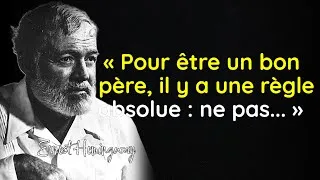 Miniature : Ces phrases d’Hemingway sont simples… mais elles frappent très fort