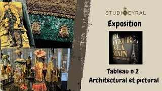Miniature : Exposition Dolce & Gabbana : quand la broderie devient architecture et peinture ! #broderie #art