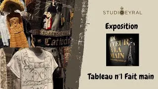 Miniature : Exposition Du coeur à la main de Dolce & Gabbana Tableau n°1 Fait main #broderie #broderiedart #art