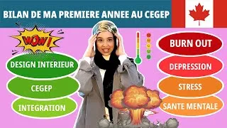 Miniature : Bilan de ma 1ère année au CEGEP📈📉|Etudiants internationaux