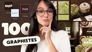Miniature : On a créé 100 LOGOS pour un coffee shop de Cinnamon Roll 🌀