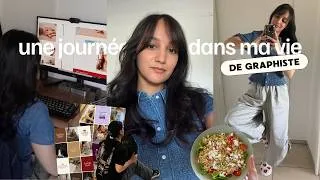 Miniature : Le vlog d'une GRAPHISTE ✿ Site internet, kit Instagram, nouveaux clients...