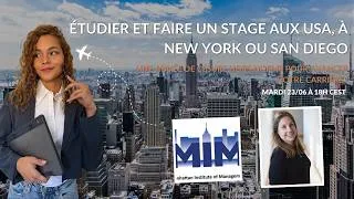 Miniature : Étudier et faire un stage aux USA, à New York ou San Diego