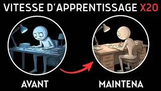 Miniature : COMMENT APPRENDRE 20X PLUS VITE, MÊME SI TU ES TRÈS PARESSEUX