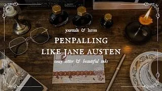 Miniature : Penpalling like Jane Austen | cozy letter and beautiful inks 🪶🕯️