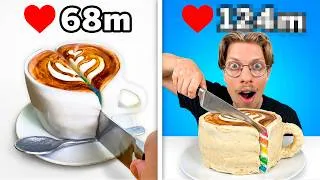 Miniature : J'ai Reproduis les Gâteaux Viraux de TikTok pour Percer ! (ça a marché)