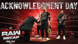 Miniature : ACKNOWLEDGMENT DAY - WWE Raw Recap du 1er Juin 2026