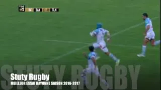 Miniature : MEILLEURS ESSAIS DE L'AVIRON BAYONNAIS // 2016-2017 // TOP 14 (dernière année)