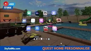 Miniature : Environnement Loft personnalisé du  Meta Quest tuto pour changer le Quest Home accueil