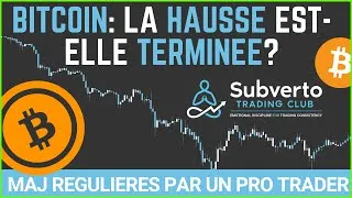 Miniature : ANALYSE DU BITCOIN AUJOURD'HUI: La hausse est-elle terminée?