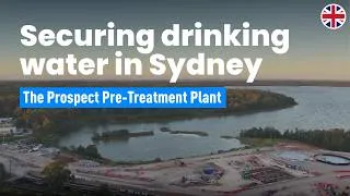 Miniature : Securing drinking water in Sydney with the Prospect Pre‑Treatment Plant | SUEZ