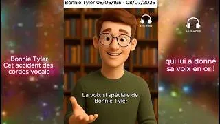 Miniature : Bonnie Tyler : Cet accident des cordes vocales qui lui a donné sa voix en or !