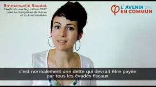 Miniature : Emmanuelle Boudet - Les problèmes de luxe ou la fiscalité