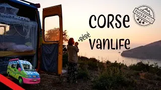 Miniature : La Corse durant le Covid en camping sauvage avec un bébé, vanlife, escalade et randonnée