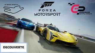 Miniature : 1 AN après le GP explorer, je découvre Forza Motorsport sur le circuit bugatti #souvenirGPexplorer