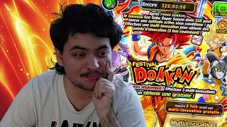 Miniature : INVOCATIONS GOKU SSJ GOD DOKKAN FEST DRAGON BALL Z DOKKAN BATTLE