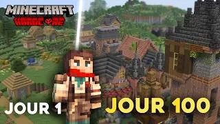 Miniature : Je Construis une Ville en Hardcore sur MINECRAFT ! Minecraft Hardcore 1.21.11
