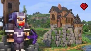 Miniature : J'ai Construit pendant 100 Jours en Hardcore sur Minecraft