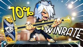 Miniature : Mon HAMMER devient MONSTRUEUX sur Brawlhalla