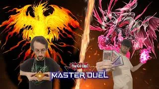 Miniature : Yu-Gi-Oh Master Duel : Egyptian God VS Red Dragon Archfiend Bystial