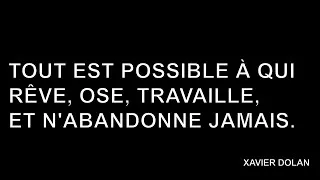 Miniature : #FÊTEDUTRAVAIL - Rêve, Ose, N'Abandonne jamais...
