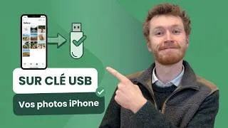 Miniature : Comment copier vos photos iPhone sur une clé USB (Sans iCloud, Sans Ordinateur)