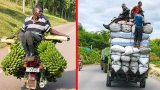 Miniature : Les surcharges de vehicules les plus INCROYABLE en Afrique/ Partie 2
