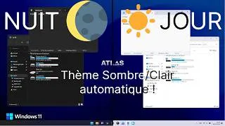 Miniature : Avoir le mode SOMBRE automatique sur WINDOWS !
