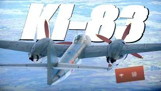 Miniature : Ki-83, le Super-Props japonais qui prend l'escalator !