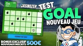 Miniature : GOAL LE NOUVEAU JEU DE FOOT QUI FAIT GAGNER GROS CASINOZER