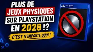 Miniature : PLUS DE JEUX PHYSIQUES SUR PLAYSTATION EN 2028 !?