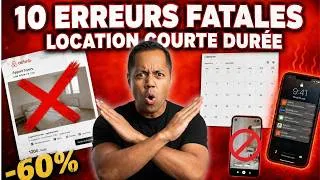 Miniature : Les 10 erreurs fatales en location courte durée (À ÉVITER)