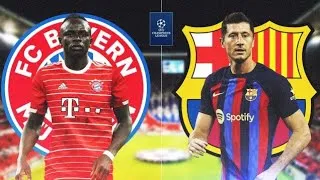 Miniature : Barça vs Bayern - le Barça tente de se venger sans succès