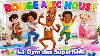 Miniature : Bouge avec les SuperKids 💃🕺 | Chanson Sportive pour Enfants