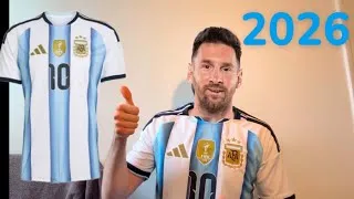 Miniature : Présentation maillot Argentine coupe du monde 2026 !