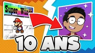 Miniature : 10 ANS de VIDÉOS sur YouTube (Rétrospective de la chaîne)