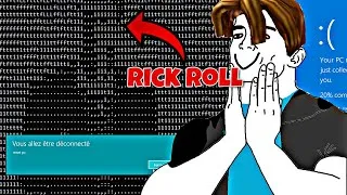 Miniature : On le Rick Roll et fait crash son PC 😂