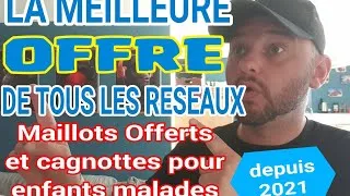 Miniature : ⚠️ OFFRE EXCLUSIVE ‼️ MAILLOTS OFFERTS ET ARGENT REVERSÉS POUR DES ENFANTS 💚