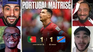 Miniature : 🚨 LA RDC 🇨🇩 FAIT TOMBER LE PORTUGAL 🇵🇹 DE CRISTIANO RONALDO AU MONDIAL 😱 WISSA BUTEUR DES LÉOPARDS 