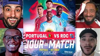 Miniature : 🚨 RD CONGO🇨🇩 VS PORTUGAL🇵🇹 JOUR DE MATCH POUR LES LÉOPARDS AU MONDIAL BAKAMBU VS CR7