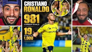 Miniature : 🚨CRISTIANO RONALDO MARQUE LE 981E 😱 PLUS QUE 19 BUT POUR LES 1000 ⚽ CR7 EMBRASSE LE SYMBOLE SAOUDIEN