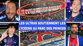 Miniature : 🚨 PSG : LA BANDEROLE DES ULTRAS PARISIENS EN SOUTIENT AUX LYCÉENS PROVOQUE DES TENSION AU PARC 😱