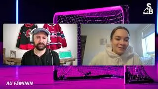 Miniature : Entrevue avec Éloïse Caron, attaquante de l'Université de Northeastern dans la NCAA