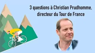 Miniature : Trois questions à Christian Prudhomme