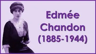 Miniature : Edmée Chandon - Être payée pour observer les étoiles - #Mini-bio 50