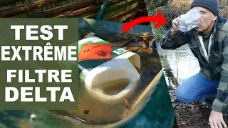 Miniature : Ce FILTRE transforme TOUT en eau claire ! Test complet du filtre DELTA (30€)