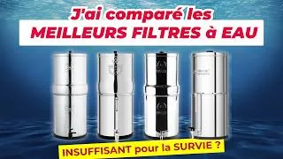 Miniature : Comment j'ai choisi mon filtre à eau par gravité ? Weeplow, Purewell, Berkefeld & Phoenix gravity.