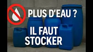 Miniature : Comment stocker de L'EAU potable pour survivre à une CRISE ?